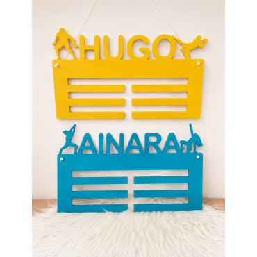 Medallero madera personalizado